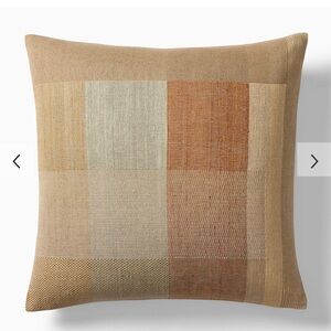NWT West Elm Patchwork Throw Pillow cover